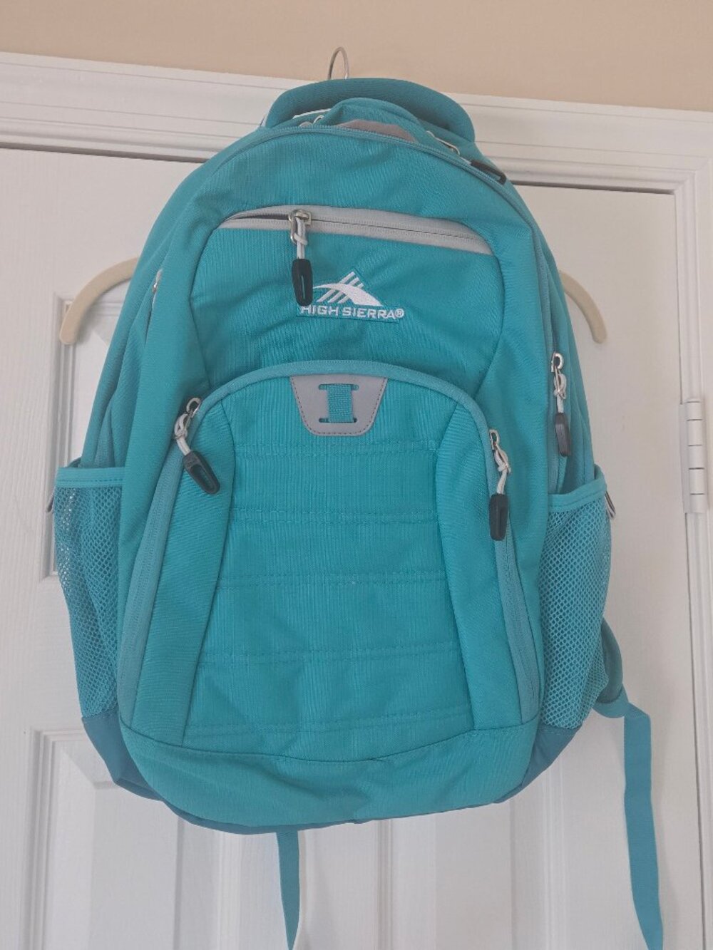 High Sierra, Turquoise Backpack w/ Padded Computer Compartment, Interior Pockets